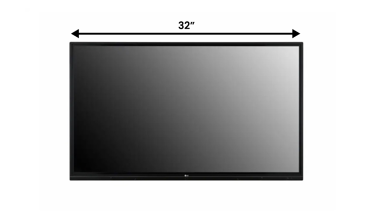 32" Touch Screen Rental