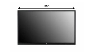 55" Touch Screen Rental