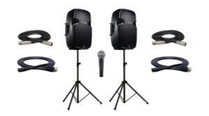 1000 Watts Two Speakers