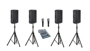 Four 15" Speaker Package