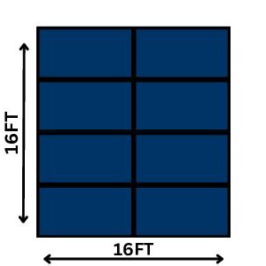 16 x 16 Stage Rental
